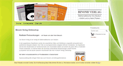 Desktop Screenshot of binomi.de