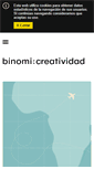 Mobile Screenshot of binomi.es